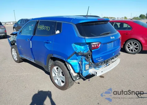 2022 Jeep Compass Latitude 4X4 from USA, damaged, VIN 3C4NJDBB6NT204255